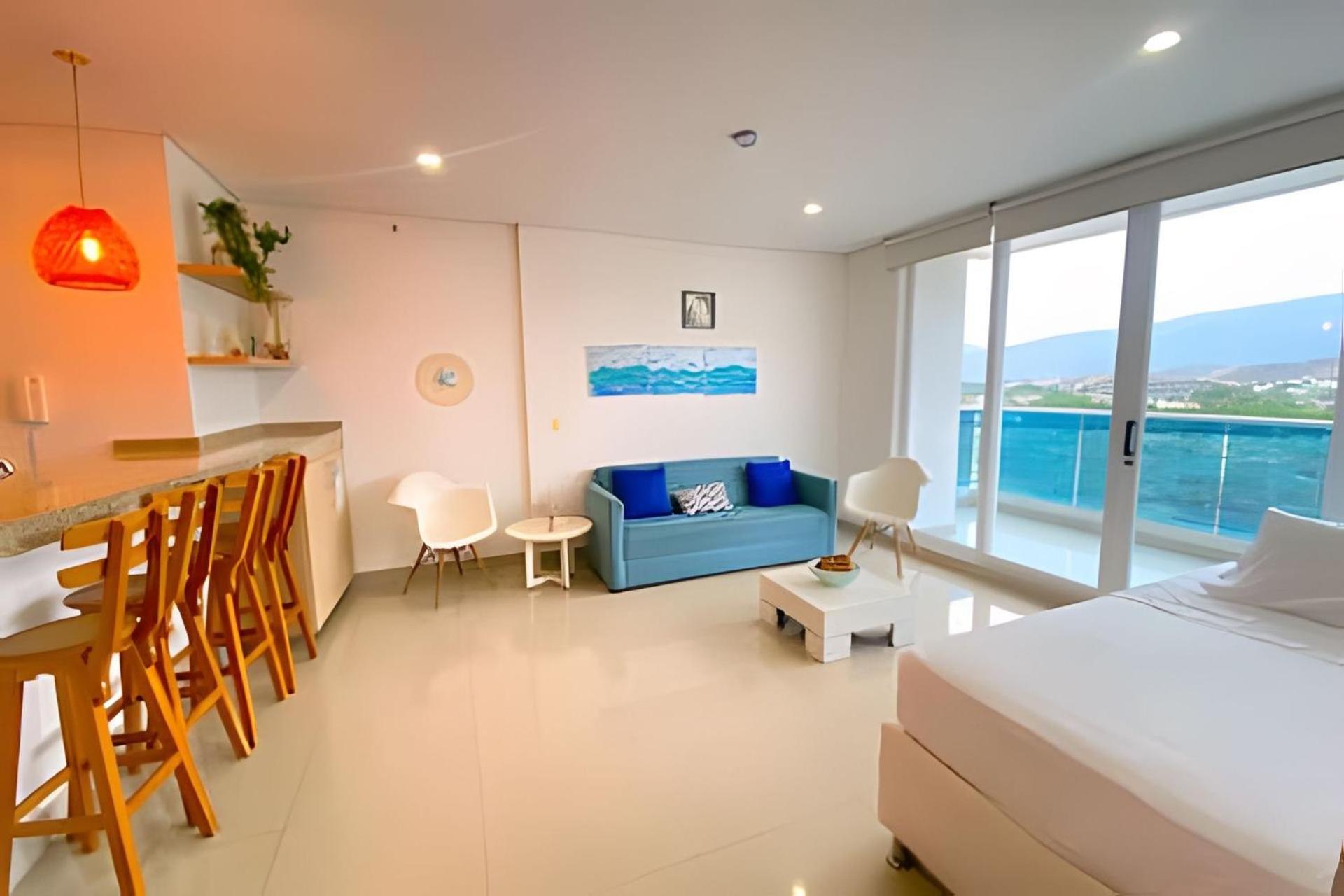 Apartamentos Reserva Del Mar - Frente Al Mar By Soho 圣玛尔塔 外观 照片