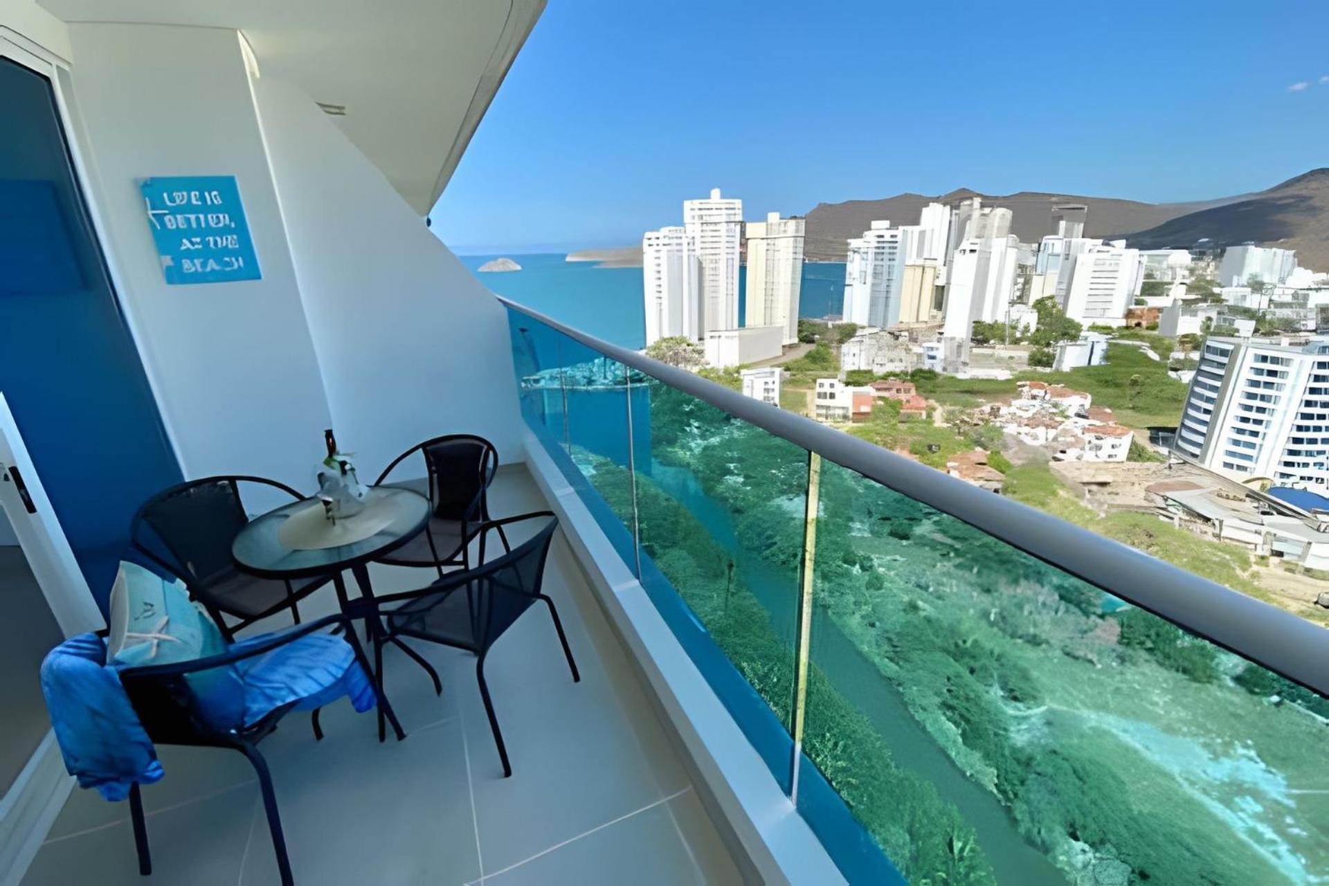 Apartamentos Reserva Del Mar - Frente Al Mar By Soho 圣玛尔塔 外观 照片